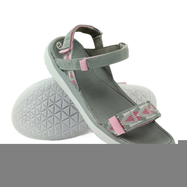American Club EVA Amerikaanse lichtgewicht spód sandalen roze grijs