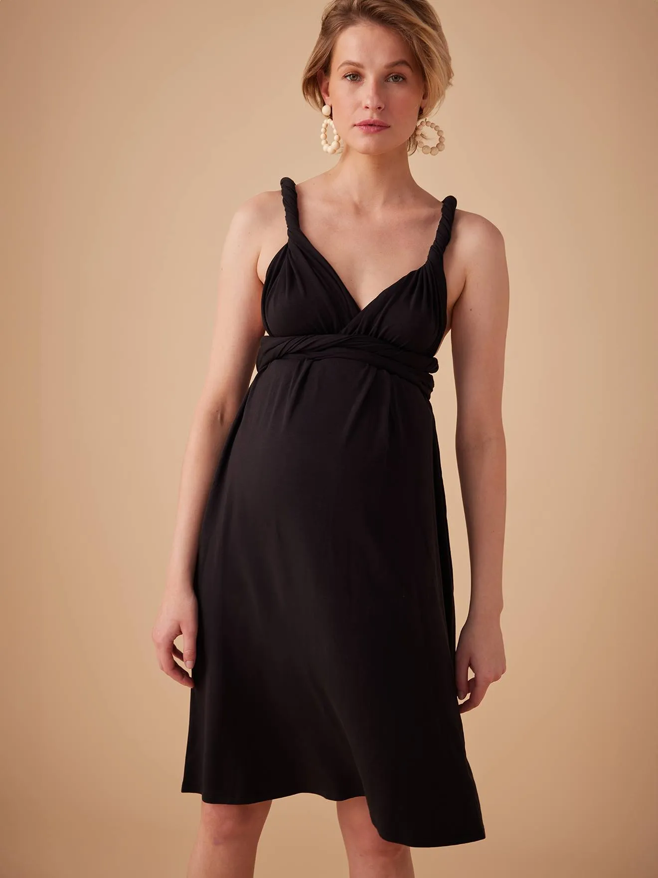 ENVIE DE FRAISE  1 ZWANGERSCHAPSJURK, 7 LOOKS FANTASTIC DRESS ENVIE DE FRAISE  ZWART