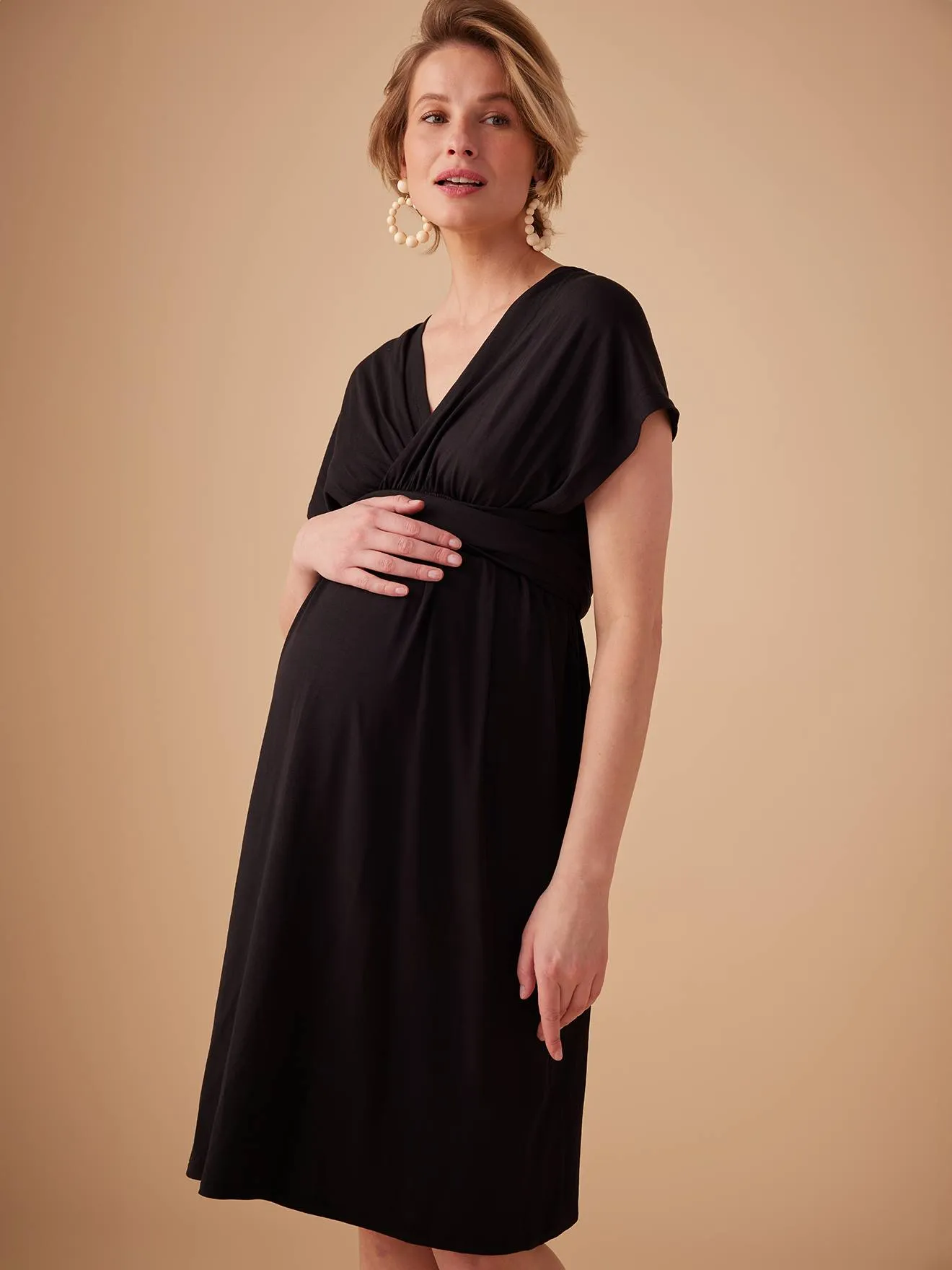 ENVIE DE FRAISE  1 ZWANGERSCHAPSJURK, 7 LOOKS FANTASTIC DRESS ENVIE DE FRAISE  ZWART