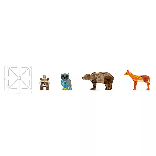 MAGNATILES MAGNETISCHE TEGELS FARM ANIMALS  25ST 