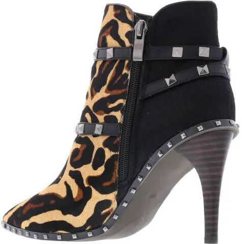 Paris Punk Westerse mode luipaard , Groen, Dames