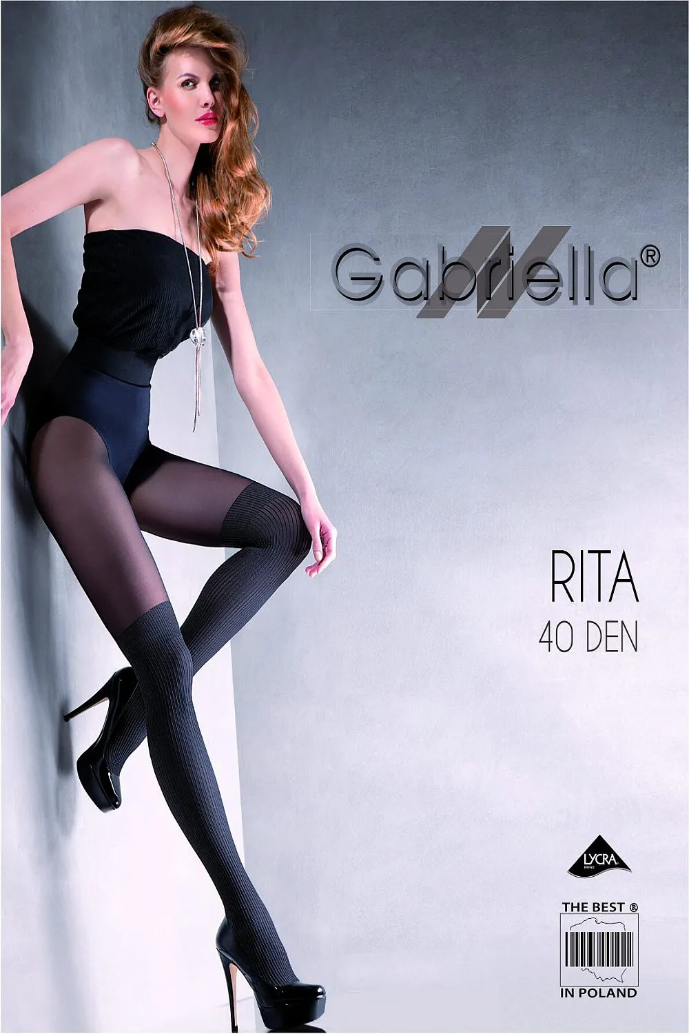   RAJSTOPY RITA 40DEN NERO  GABRIELLA  GABRIELLA (10695)