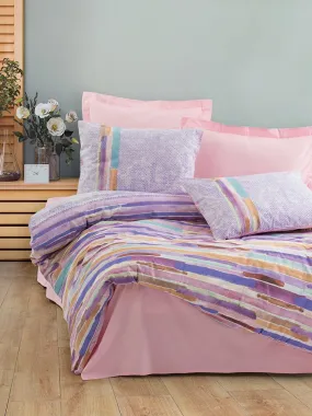 Renforcé beddengoedset "Larry" crème
