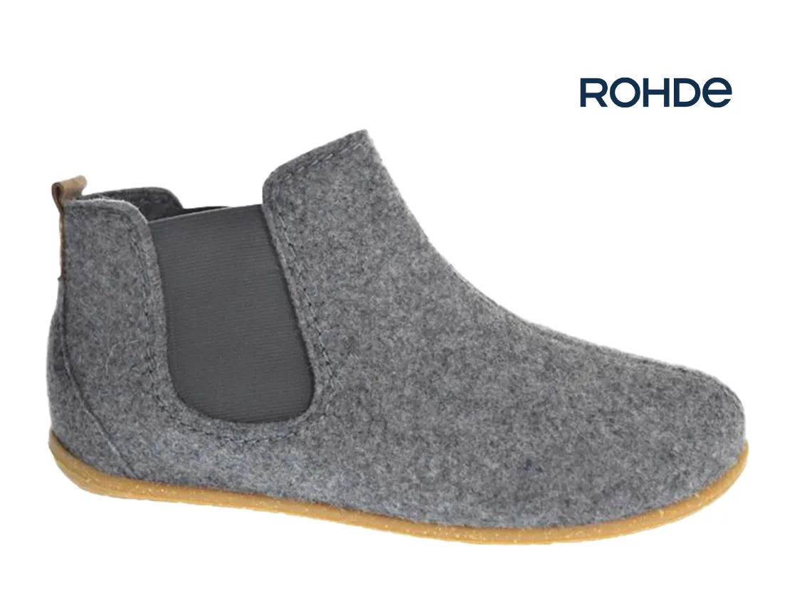 ROHDE 686817 DAMESPANTOFFEL GRIJS