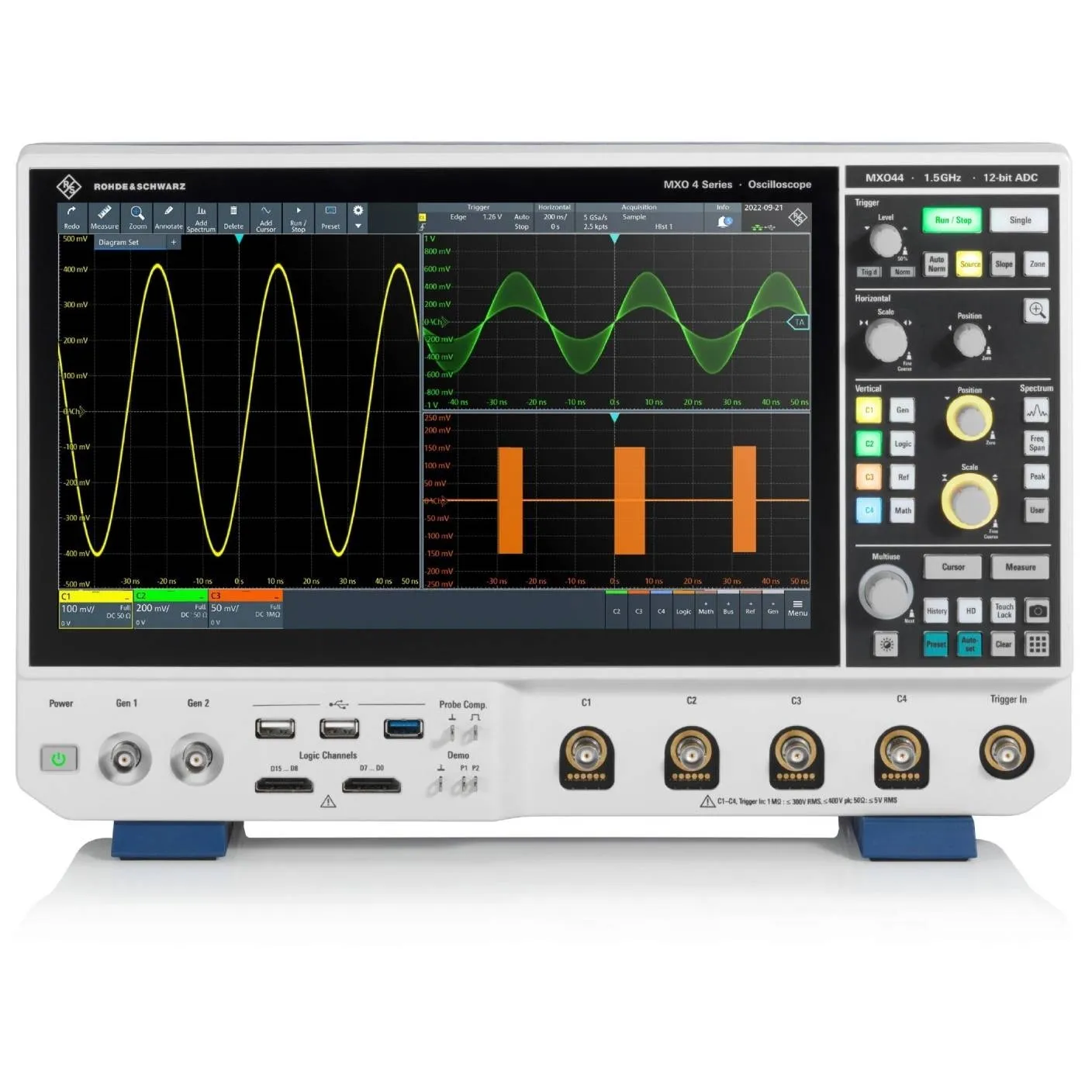 ROHDE & SCHWARZ MXO4BNDL OSCILLOSCOOP