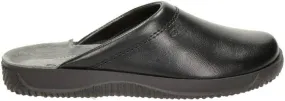 Rohde leren pantoffels zwart