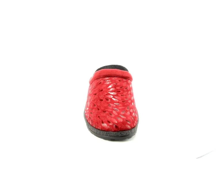 Rohde pantoffel 2456 rood