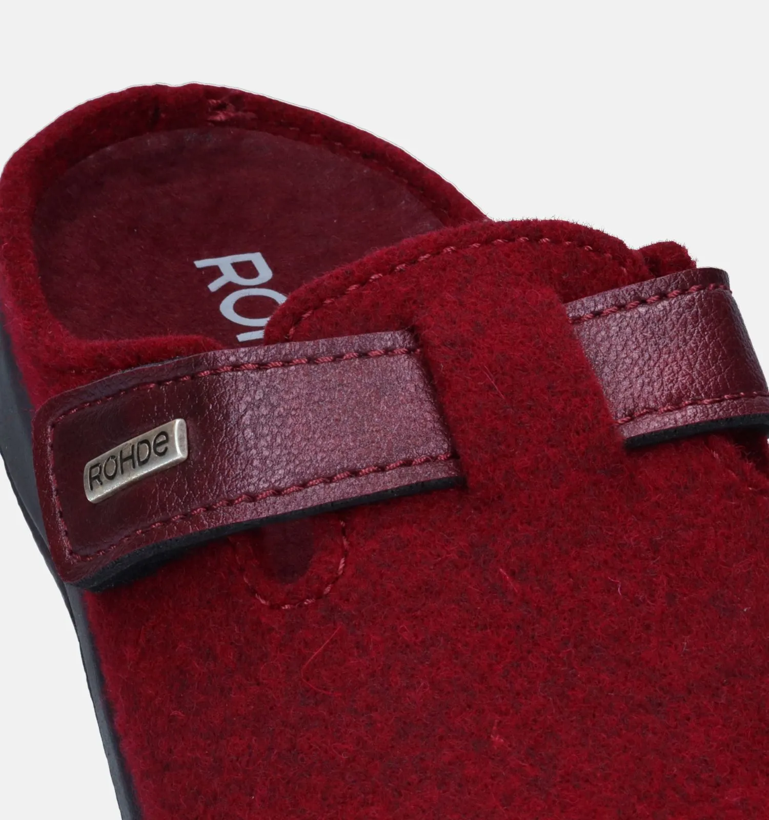 Rohde Pantoffels rood