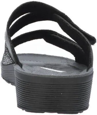 Rohde Slippers Dames Zwart