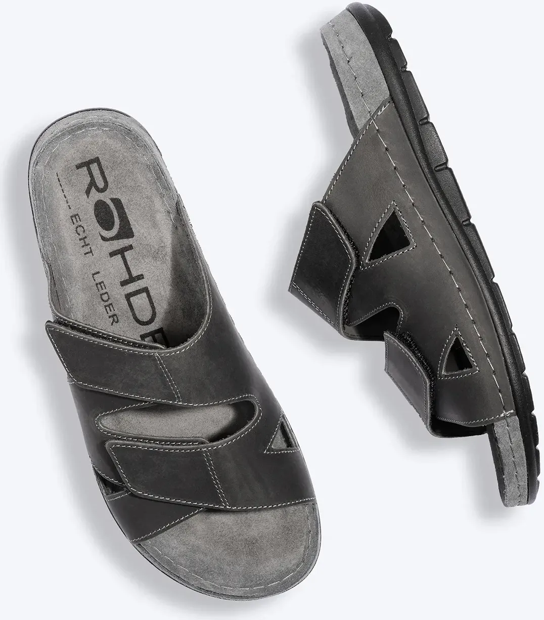 Slipper Rohde Men 5914 Rodigo H Antracite