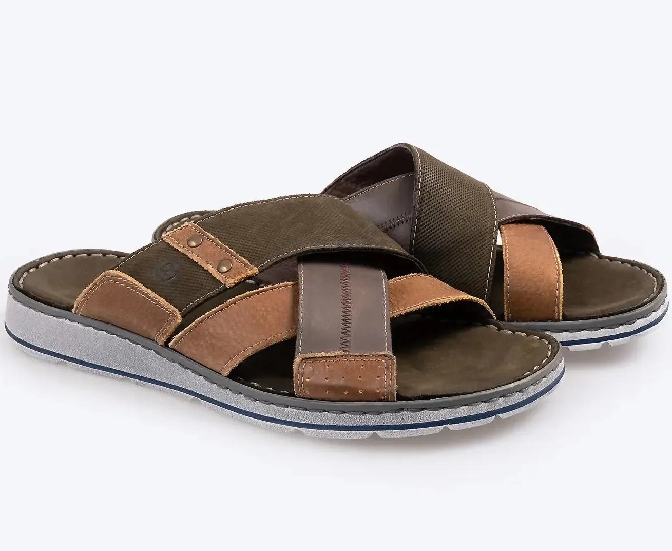 Slipper Rohde Men Brunello 5982 Mocca