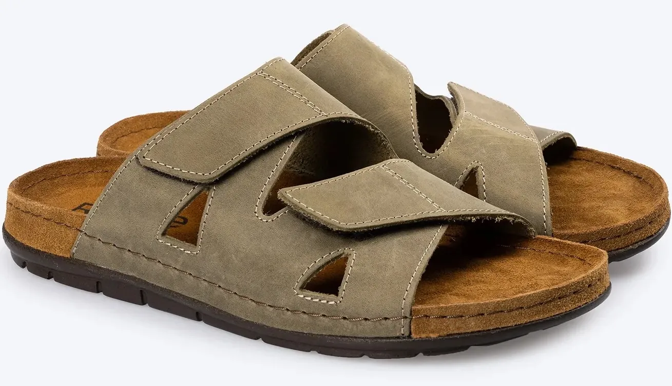 SLIPPER ROHDE MEN RODIGOH 5914 OLIVE