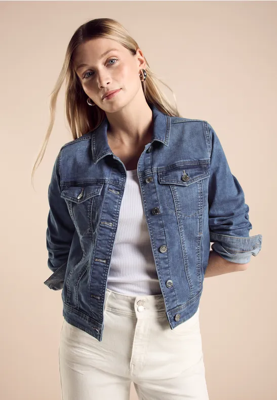 Street One Indigo jeansjasje