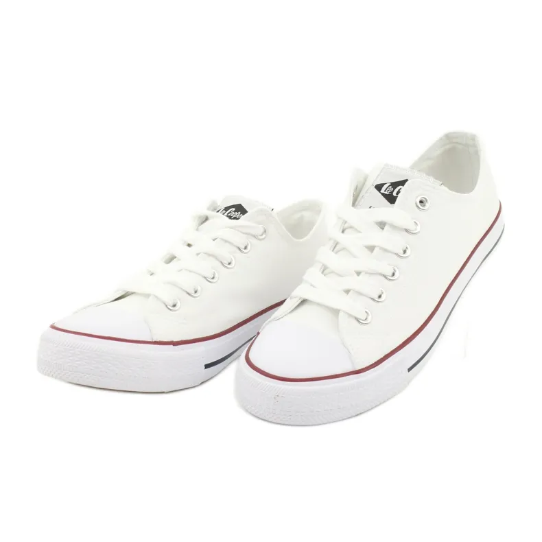 Witte Lee Cooper gebonden trolleys